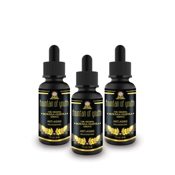 Three bottles of cbd oil are shown in a row.